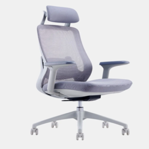 High Back Chair-Gray