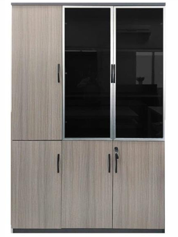 Glass File Cabinet – 3 Doors